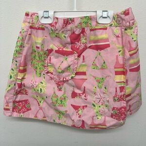 Girls Lilly Pulitzer Skirt Skort size 10 Bikini Bathing Suit